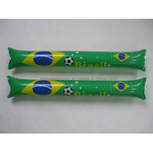 Eco-Friendly PE Inflatable Cheering Thunder Sticks for Sport Event